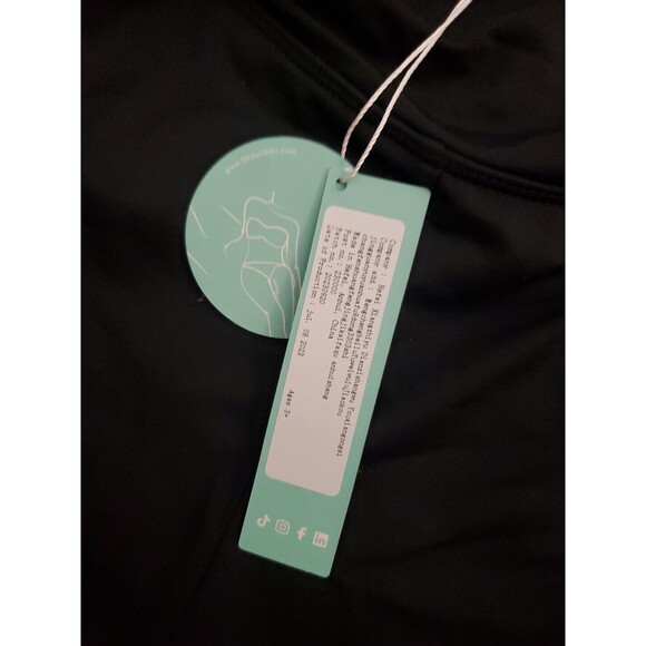 Keautikini Black Swim Shorts‎ Bottoms Stretch Size XL NWT New - Picture 3 of 7